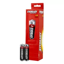 Pack 60 Pilas Eveready Aa Convencional Caja 60 Un