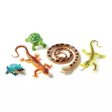 Personaje Máximo Diversión Kit Reptiles Y Anfibios