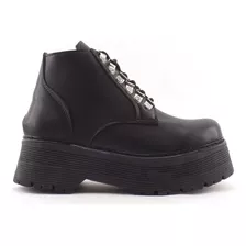 Botas Mujer Dama Acordonadas Borcegos Plataforma 520 Cshoes