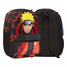 Mochila Infantil Naruto Juvenil Reforçada Volta As Aulas