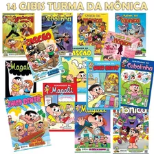 14 Gibis Turma Da Mônica Sortidos 