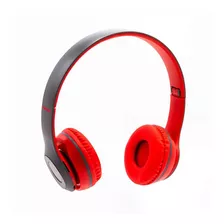 Kolke Auricular Bluetooth Rojo Kab-404 Microfono Radio Fm Sd