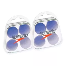 Kit Protetor Auricular Natação Speedo Com 4 Pares 