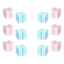 Kit 22 Cubos Infinitos Fidget Toy Anti Stress Infinity Cube