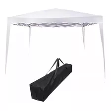 Tenda Gazebo Articulada 3x3 Import Way Camping Praia Festa Cobertura Sol Chuva Sanfonada Bolsa Transporte 