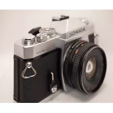 Camera Konica T3 + Konica Hexanon Ar 40mm 1.8