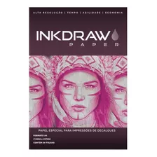 Papel Inkdraw Inkpaper P/ Tattoo Decalquetatuagem A4 50f