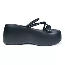 Sandalias Plataforma 47 Street Mujer Urbanas Ojotas Cindy