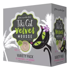 Tiki Cat Velvet Mousse - Alimento Humedo Sin Granos Con Una