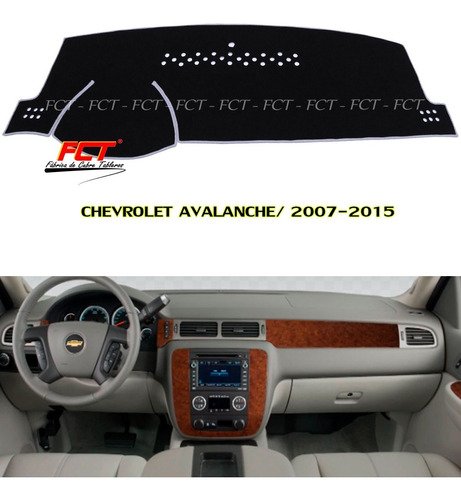 Cubre Tablero Chevrolet Avalanche 2007 2009 2012 2013 2015  Foto 7