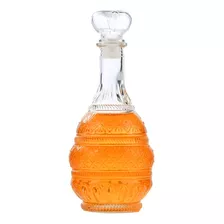 Botella Decantador Licorera Elegante Tequila Cristal Labrado