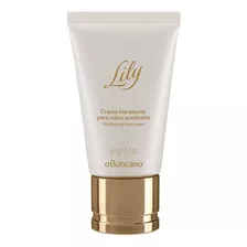  O Boticario Lily Creme Hidratante Para Maos Acetinado 50g