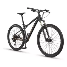 Bicicleta Gt Avalanche Elite 27.5 11v Aluminio Disco Hidraul Color Negro Xs