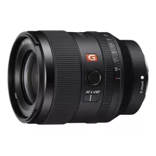 Lente Objetivo Sony Fe 35 Mm F1.4 Gm G Master, Gran Apert...