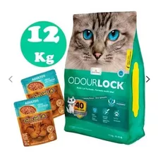 Arena Aglomerante Gato Odourlock Ultra Premium Brisa 12kg