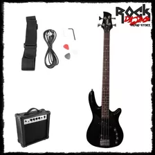 Pack Bajo + Amplificador Y Accesorios Fiddler - Rockdajaus