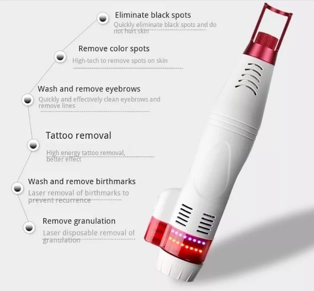 Bolígrafo Láser Para Eliminación De Tatuajes 
