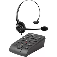 Telefone Headset Tiara Hsb 50 Com Base Discadora Intelbras