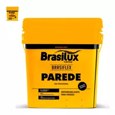 Tinta Impermeabilizante Parede Brasilux Branco Fosco 18kg