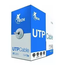 Xtech Caja Cable Utp Categoria 5e Gris De 305 Mts - Techbox