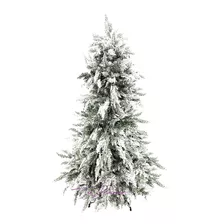 Árbol Navidad Nevado Pino Tipo Real 1,50mts 314 Ramas 