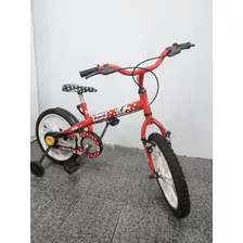 Bicicleta Caloi Infantil Da Minnie Aro 16