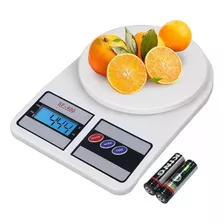 Balanza Digital Peso De Cocina 10kg Incluye Bateria