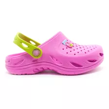 Babuche Chinelo Infantil Plugt Kids Menina Básico Rosa