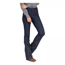 Calça Jeans Feminina Flare Estilo Country Ref: 1228