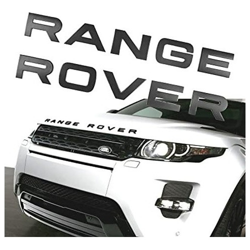 Emblema Range Rover Letras Adheribles Varios Colores Foto 2