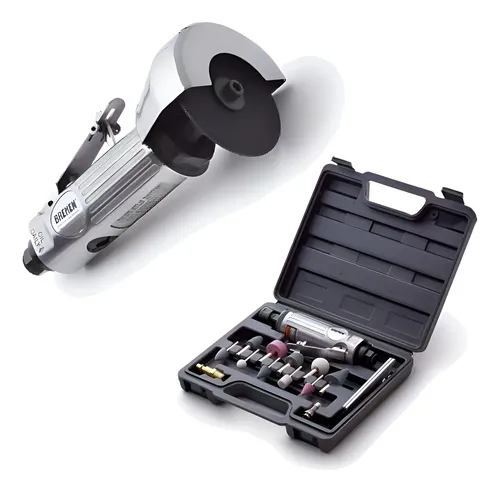 Kit Neumatica Bremen Cortadora + Amoladora Recta 3030 + 3547