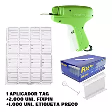 Máquina Para Etiquetar Roupas 2000 Fix + 1000 Preço Envio Já