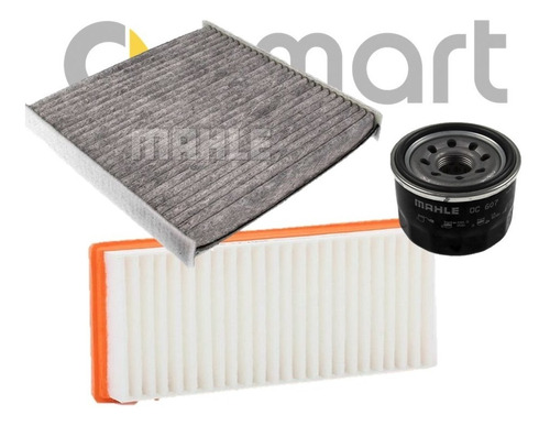 Kit Filtros Smart Fortwo 2007-2014 Marca Mahle Foto 2