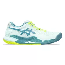 Zapatillas Mujer Asics Gel-resolution 9 Verde Jj deportes