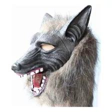 Mascara Hombre Lobo Halloween Cosplay Disfraz 
