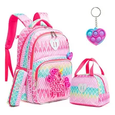 Mochila De Unicornio Meetbelify Para Niñas, Mochila Para La