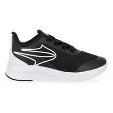 Zapatillas Running Topper Vr Speed 2.0 Infantil En Negro Y B