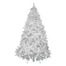 Arbol Navidad Artificial 1.70m Frondoso Blanco Pino Jardimex