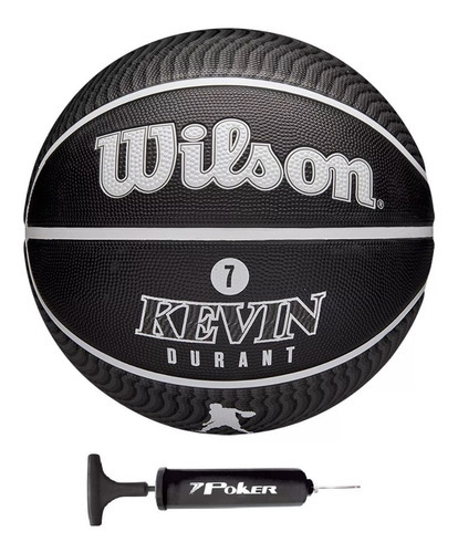 Bola De Basquete Wilson Nba Drv Vermelha Tam.07