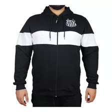 Blusa Moletom Santos Futebol Clube Masculina Com Bordado