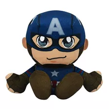 Peluche Para Niños Diseño Capitán América 8in.uncanny Brands