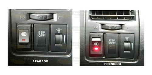Paquete 6 Switch Tecla 1 Paso Logo Luz Led Cuadrado Apagador Foto 4