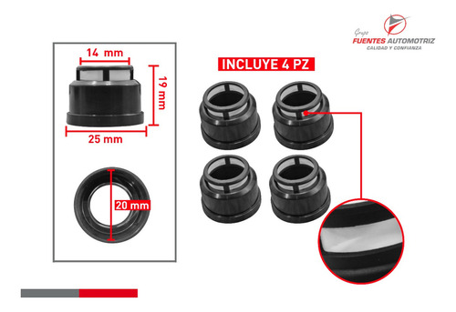 Kit Para Inyector Infiniti 200sx 240sx Microfiltro Gde 4jgos Foto 2