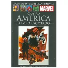 Livro Gibis Capitão América Tempo Esgotado De Ed Brubaker & Steve Epting Pela Salvat (2013)