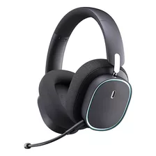 Headset Baseus Gh02 Wireless 2.4 Bluetooth 5.3 Driver 40mm Cor Preto