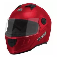 Capacete Stealth Solid Fosco Vermelho Pimenta 56