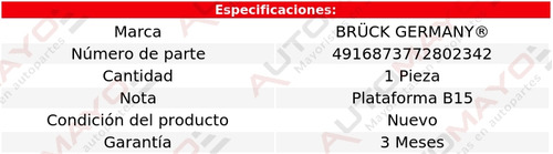 Un Inyector Combustible Bruck Sentra 1.8l 4 Cil 00-06 Foto 2