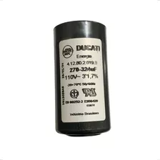 Capacitor Eletrolítico 270 324uf X 110v - Marca Ducati