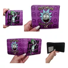 Cartera Para Caballero Rick Y Morty/ Serie Animada/ 