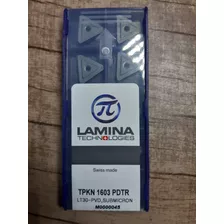 Pastilha Inserto Tpkn1603 Pdtr Lamina